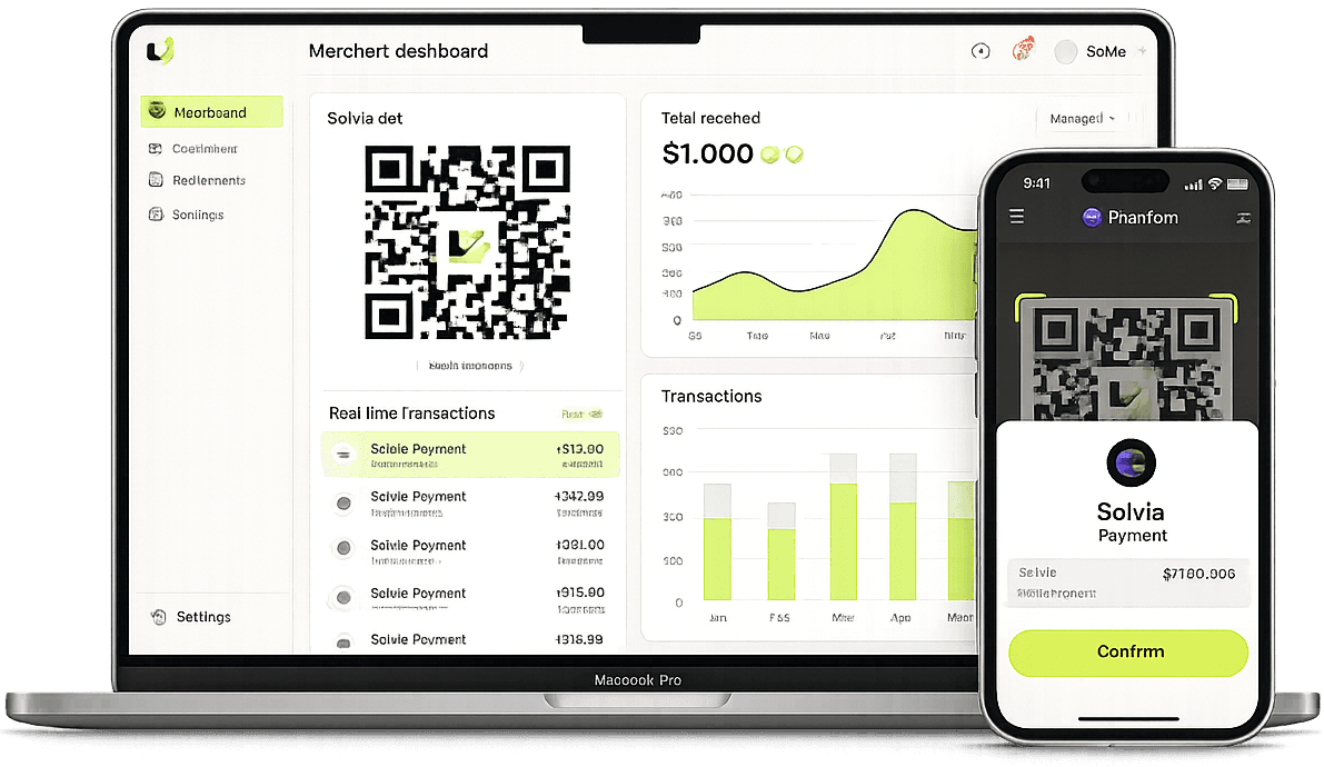 Solvia dashboard preview